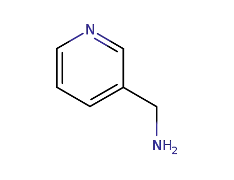 Molecular Structure of 3731-52-0 (3-(Aminomethyl)pyridine)