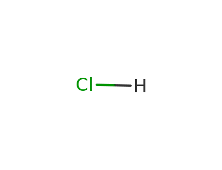 Molecular Structure of 7647-01-0 (Hydrogen chloride)