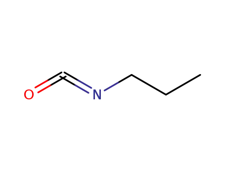 Molecular Structure of 110-78-1 (Propyl isocyanate)