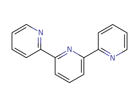 1148-79-4,2,2':6',2''-Terpyridine,2,2',2''-Terpyridine;2,2',2''-Terpyridyl;2,2',2''-Tripyridine;2,2',2''-Tripyridyl;2,2':6',2''-Terpyridyl;2,6-Bis(2-pyridyl)pyridine;2,6-Di(2-pyridyl)pyridine;Ba 2799;NSC 36755;NSC 3905;a,a',a''-Tripyridyl;