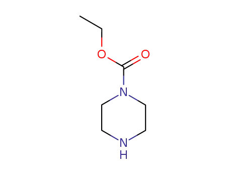 Molecular Structure of 120-43-4 (Ethyl N-piperazinecarboxylate)