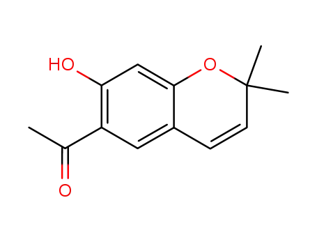 Ethanone,1-(7-hydroxy-2,2-dimethyl-2H-1- benzopyran-6-yl)-