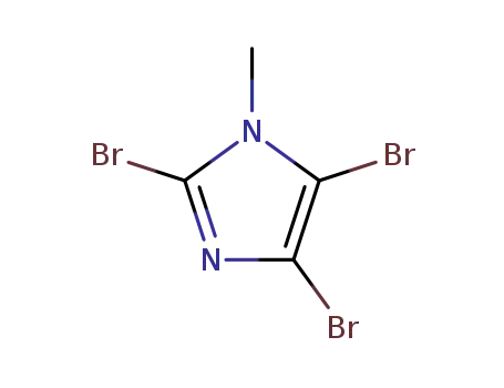 Molecular Structure of 1003-91-4 (2,4,5-TRIBROMO-1-METHYL-1H-IMIDAZOLE)
