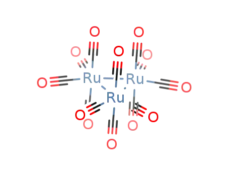 Molecular Structure of 15243-33-1 (RUTHENIUM CARBONYL)
