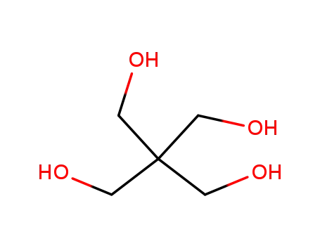 Molecular Structure of 115-77-5 (Pentaerythritol)
