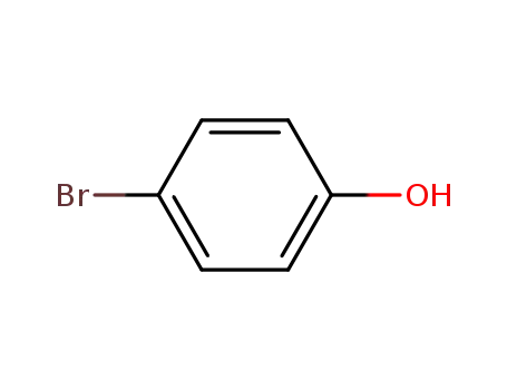 Molecular Structure of 106-41-2 (4-Bromophenol)