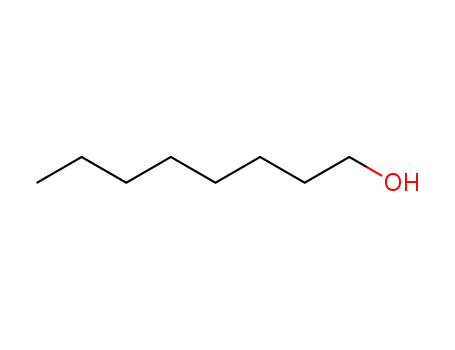 Molecular Structure of 111-87-5 (1-Octanol)