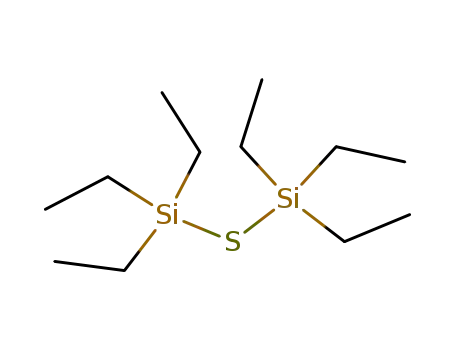 Molecular Structure of 14846-50-5 (Disilathiane, hexaethyl-)