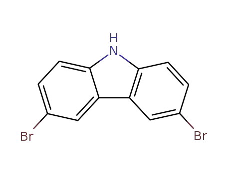 Molecular Structure of 6825-20-3 (9H-Carbazole,3,6-dibromo-)