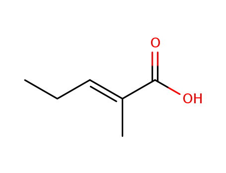 trans-2-Methyl-2-pentenoic acid