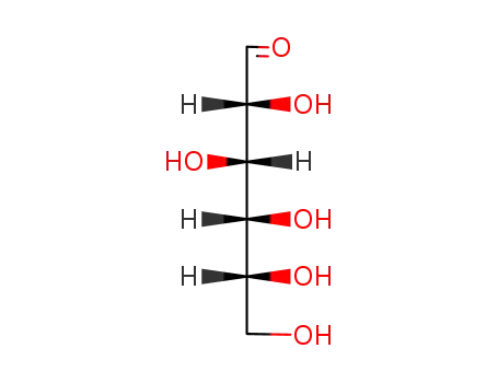 Molecular Structure of 50-99-7 (D(+)-Glucose)