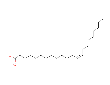 Molecular Structure of 112-86-7 (Erucic acid)