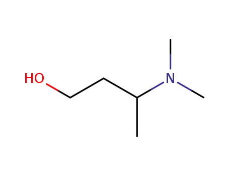 Molecular Structure of 2893-65-4 (3-(dimethylamino)butan-1-ol)