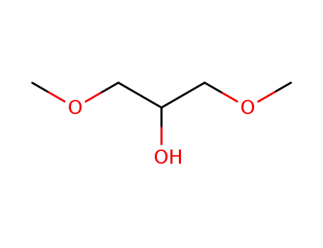 Molecular Structure of 623-69-8 (1,3-DIMETHOXY-2-PROPANOL)
