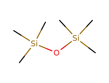 Molecular Structure of 107-46-0 (Hexamethyldisiloxane)
