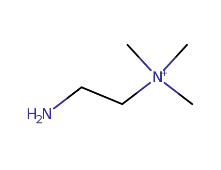 N,N,N-trimethyl-N-(2-aminoethyl)ammonium