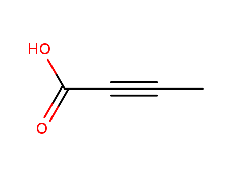 590-93-2,2-Butynoic acid,Tetrolicacid (6CI,7CI,8CI);1-Propynecarboxylic acid;3-Methylpropiolic acid;Methylacetylenecarboxylic acid;Methylpropynoic acid;