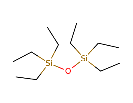 994-49-0,HEXAETHYLDISILOXANE,Disiloxane,hexaethyl- (6CI,8CI,9CI);1,1,1,3,3,3-Hexaethyldisiloxane;Bis(triethylsilyl)ether;Hexaethyldisiloxane;NSC 139841;