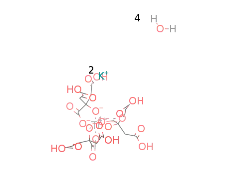 dipotassium tricitratotitanate tetrahydrate