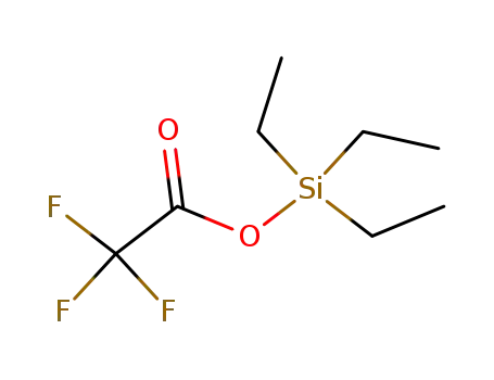 Molecular Structure of 562-98-1 (Acetic acid, trifluoro-, triethylsilyl ester)