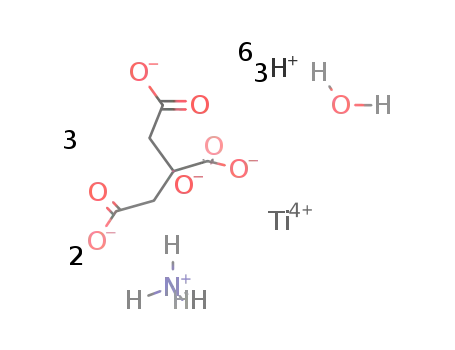 (NH4)2[Ti(citric acid-2H)3]*3H2O
