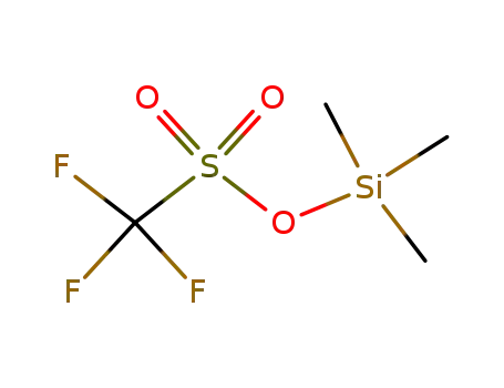 Molecular Structure of 27607-77-8 (Trimethylsilyl trifluoromethanesulfonate)