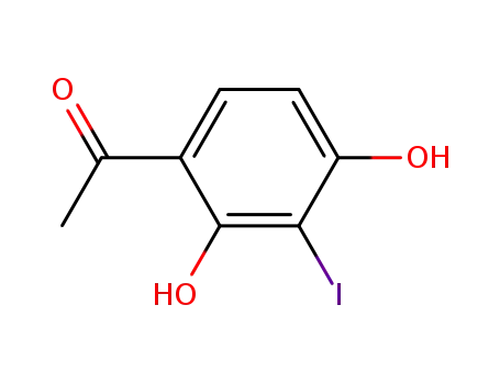 1-(2,4-dihydroxy-3-iodophenyl)ethanone