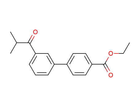 3'-isobutyrylbiphenyl-4-carboxylic acid ethyl ester