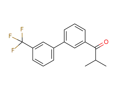 2-methyl-1-(3'-trifluoromethylbiphenyl-3-yl)-propan-1-one