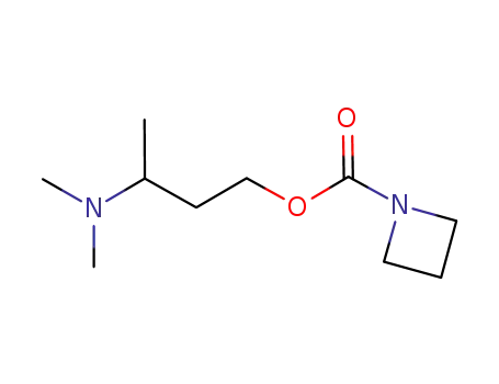 3-((azetidine-1-carbonyloxy)-1-methylpropyl)-dimethylamine