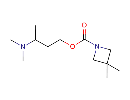3-((3,3-dimethylazetidine-1-carbonyloxy)-1-methylpropyl)-dimethylamine