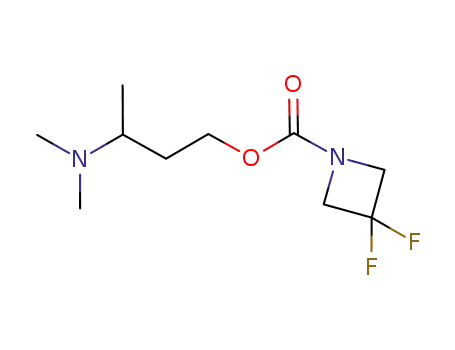 3-((3,3-difluoroazetidine-1-carbonyloxy)-1-methylpropyl)-dimethylamine