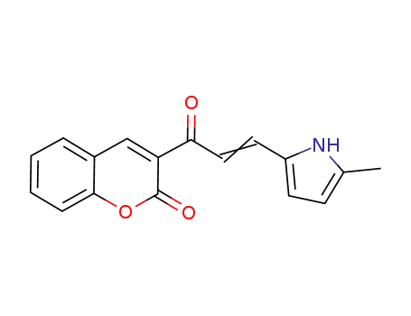 3-(3-(5-methyl-1H-pyrrol-2-yl)acryloyl)-2H-chromen-2-one
