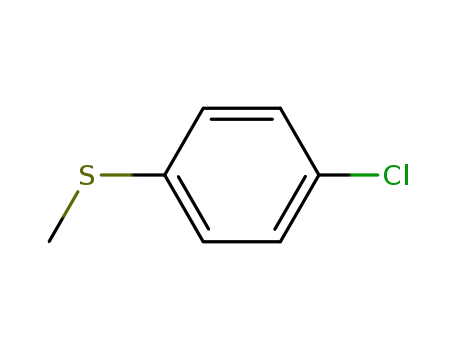 Molecular Structure of 123-09-1 (4-CHLOROTHIOANISOLE)