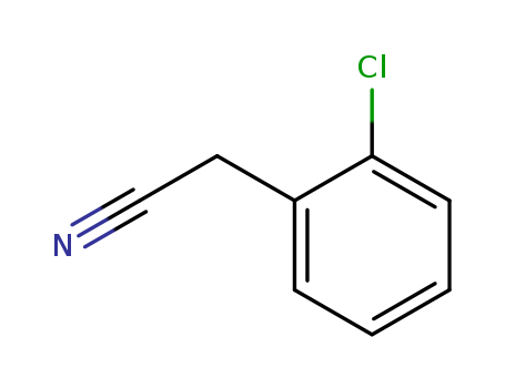 2856-63-5,2-Chlorobenzyl cyanide,Acetonitrile,(o-chlorophenyl)- (7CI,8CI);(2-Chlorophenyl)acetonitrile;2-Chlorobenzeneacetonitrile;NSC 39462;o-Chlorobenzylcyanide;o-Chlorobenzyl nitrile;o-Chlorophenylacetonitrile;0-Chloro benzoy cyanidel;
