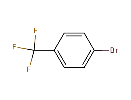 Molecular Structure of 402-43-7 (4-Bromobenzotrifluoride)