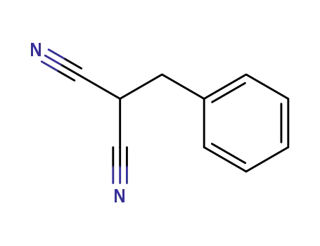Molecular Structure of 1867-37-4 (Benzylmalononitrile)