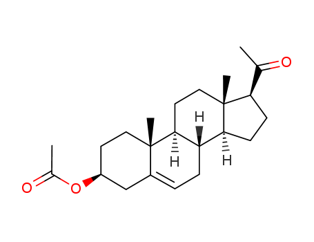 1778-02-5,Pregnenolone acetate,Pregn-5-en-20-one,3b-hydroxy-, acetate (6CI,8CI);3b-Acetoxy-5-pregnen-20-one;3b-Hydroxypregn-5-en-20-oneacetate;3b-Pregn-5-enol-20-one acetate;5-Pregnen-3b-ol-20-one acetate;5-Pregnene-3b-acetoxy-20-one;Antofin;Artivis;Enescorb;NSC 64827;