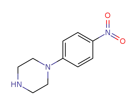 Molecular Structure of 6269-89-2 (1-(4-Nitrophenyl)piperazine)