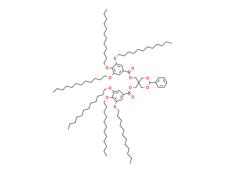 (2-phenyl-1,3-dioxane-5,5-diyl)bis(methylene) bis(3,4,5-tris(dodecyloxy)benzoate)