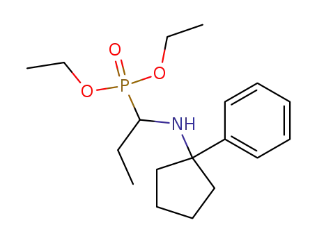 [1-(1-Phenyl-cyclopentylamino)-propyl]-phosphonic acid diethyl ester