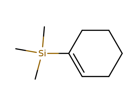 Molecular Structure of 17874-17-8 (1-Cyclohexenyltrimethylsilane)