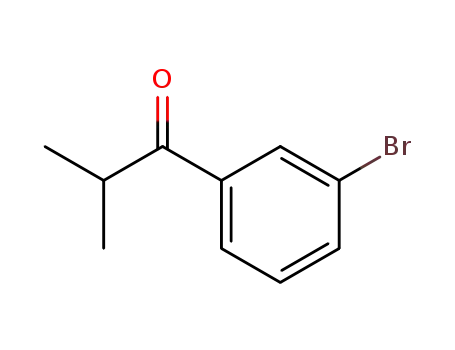 Molecular Structure of 2415-93-2 (1-(3-BROMOPHENYL)-2-METHYLPROPAN-1-ONE)
