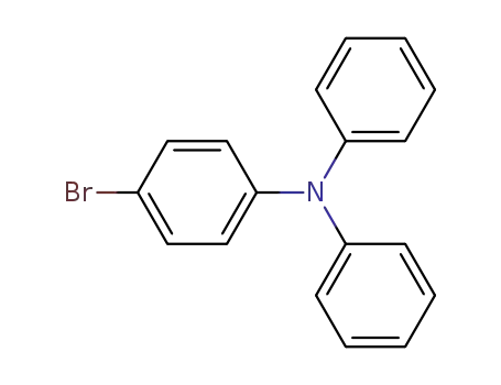 Molecular Structure of 36809-26-4 (4-Bromotriphenylamine)