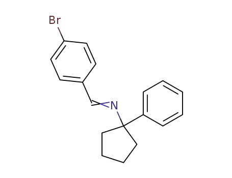 [1-(4-Bromo-phenyl)-meth-(E)-ylidene]-(1-phenyl-cyclopentyl)-amine