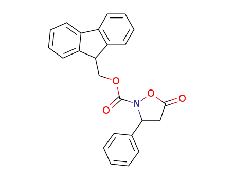 (±)-(9H-fluoren-9-yl)methyl 5-oxo-3-phenylisoxazolidine-2-carboxylate