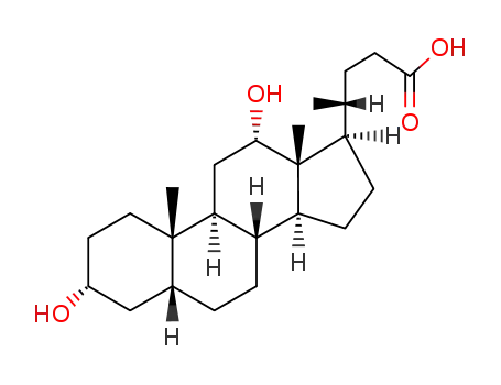 Molecular Structure of 83-44-3 (Deoxycholic acid)