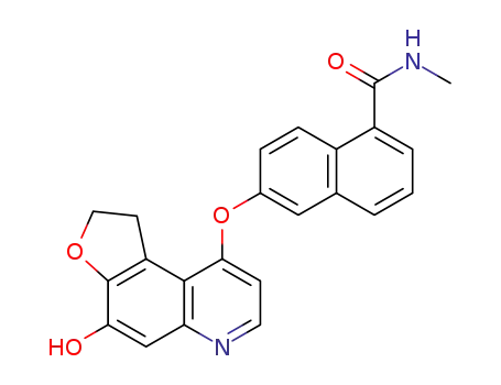 6-(4-hydroxy-1,2-dihydrofuro[3,2-f]quinolin-9-yloxy)-N-methyl-1-naphthamide