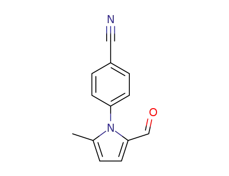4-(2-formyl-5-methyl-1H-pyrrol-1-yl)benzonitrile