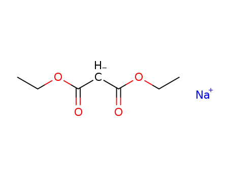 Molecular Structure of 996-82-7 (Propanedioic acid, diethyl ester, ion(1-), sodium)